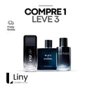 PROMO BLACK FRIDAY - Combo 3 Perfumes Masculinos  - Sauvage | Bleu | 212 Vip Black  - (100ml)